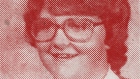 Elizabeth Wettlaufer yearbook photo (in red)